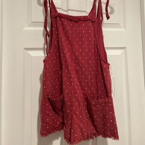 Princess Polly Polkadot Overall Shorts